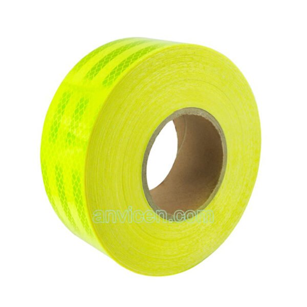 DOT-C2 Diamond Grade Fluorescent Yellow-Green Reflective Tape For Truck - Image 2