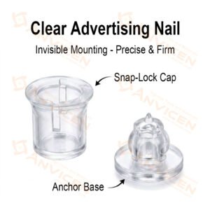 PC Invisible Advertising Nail