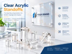 clear acrylic standoffs manufacturer